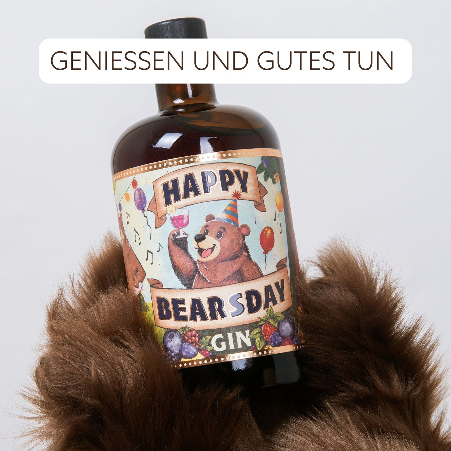 Happy Bearsday Gin 40% Vol. - 500ml