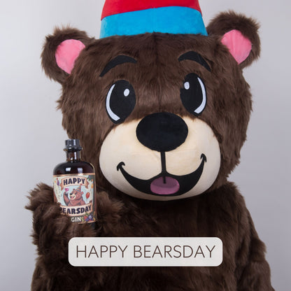 Happy Bearsday Gin 40% Vol. Miniatur - 50ml